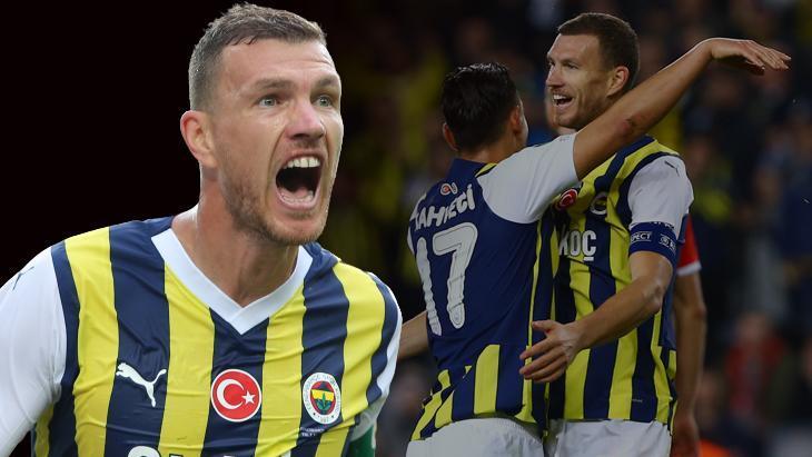 Fenerbahçe’de Edin Dzeko tutulamıyor! Spartak Trnava maçında şov yaptı
