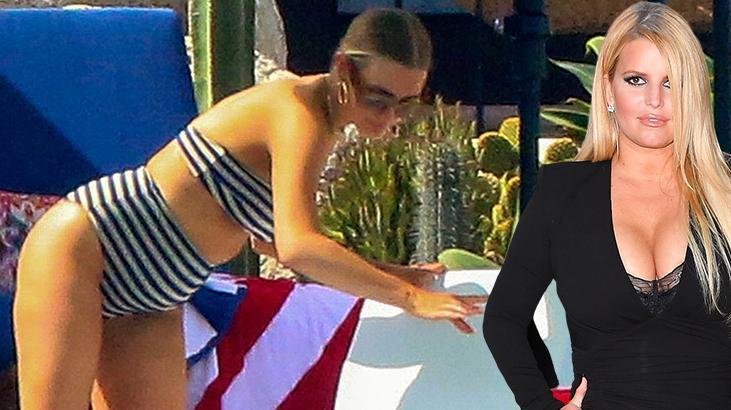 45 kilo veren ünlü şarkıcıdan mayolu poz! ‘Kraliçe geri döndü’