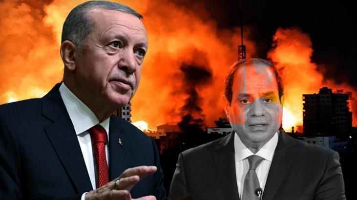 Son dakika: Erdoğan’dan Gazze diplomasisi! Mısır Cumhurbaşkanı Sisi ile görüştü