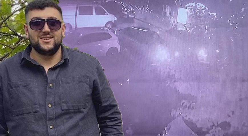 Kız arkadaşını beklerken öldürüldü! Cinayet anı ortaya çıktı