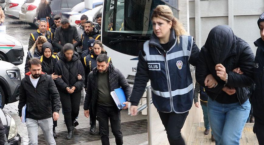13 milyon liralık dolandırıcılık! 13 şüpheli adliyede