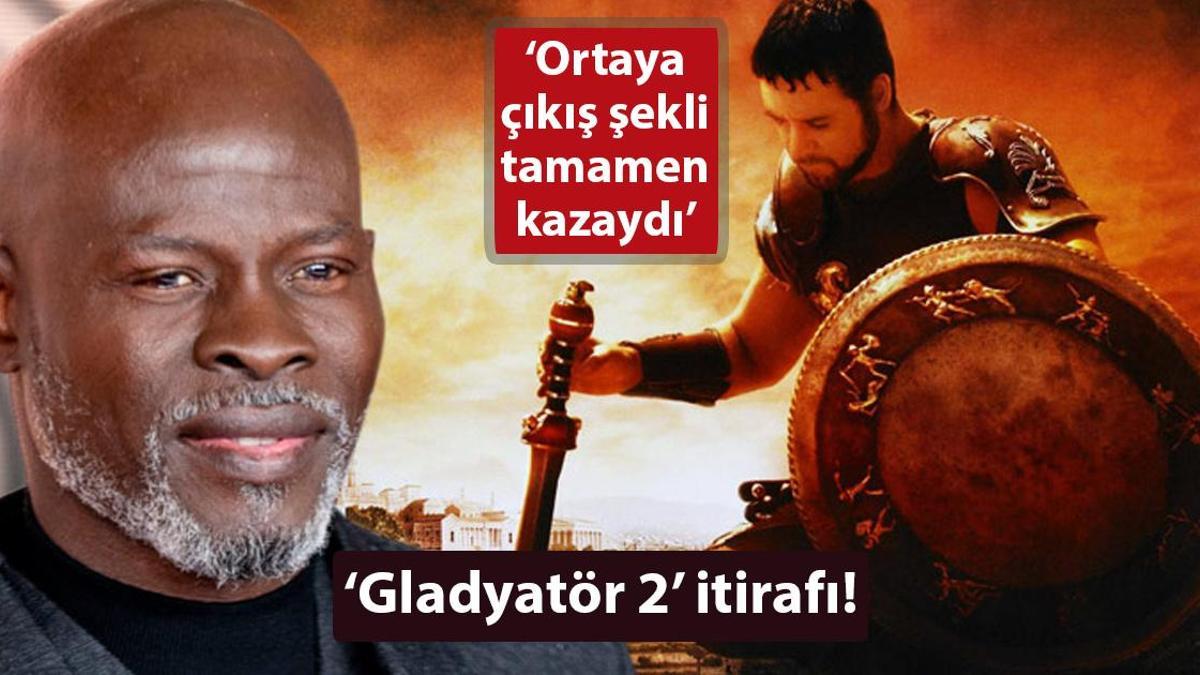 Djimon Hounsou’dan açıklama! ‘Gladyatör 2’de rol alacak mı?