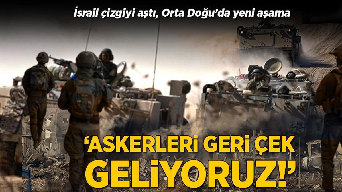 Gazze’deki savaşta son dakika… İsrail çizgiyi aştı: ‘Askerlerinizi geri çekin, geliyoruz’ Savaşta yeni aşama