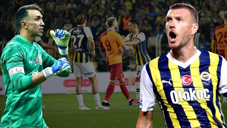 Edin Dzeko ve Mauro Icardi tartıştı! Fernando Muslera orta sahaya geldi