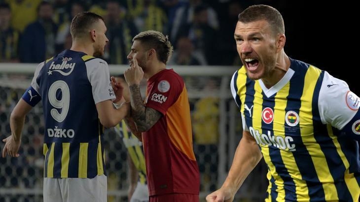 Fenerbahçe’de Edin Dzeko’dan Galatasaray cevabı: Penaltı için ağladılar!