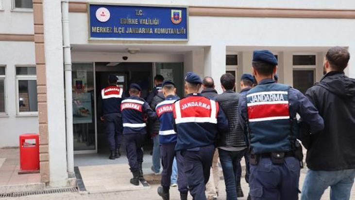 Sınırda operasyon: 8 terör örgütü şüphelisi gözaltında