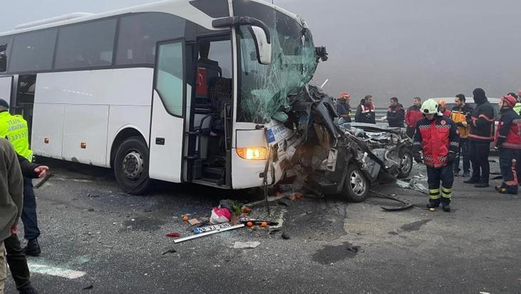 Kuzey Marmara Otoyolu’nda 10 kişinin öldüğü kazada acı detay