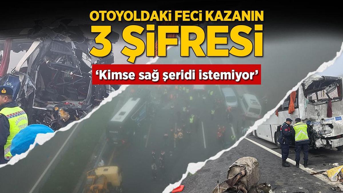 Otoyolda ölüm getiren facianın 3 şifresi! ‘Kimse sağ şeridi istemiyor’
