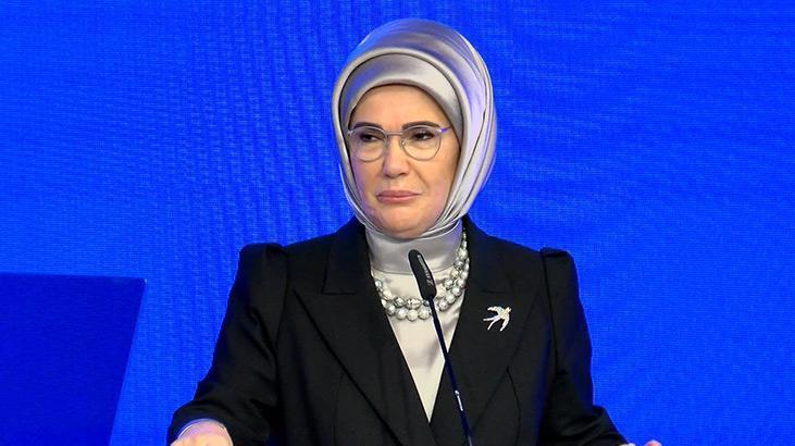 Emine Erdoğan: Her türlü savunmayı güçlendirmek için çalışmalıyız