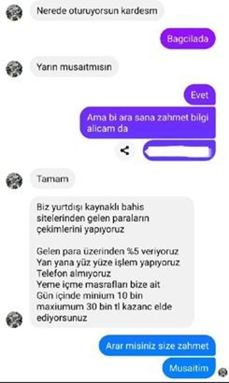 'Kiralık banka hesabı' tuzağında şok detaylar: 300 bin liraya yüzde 8'lik pay!