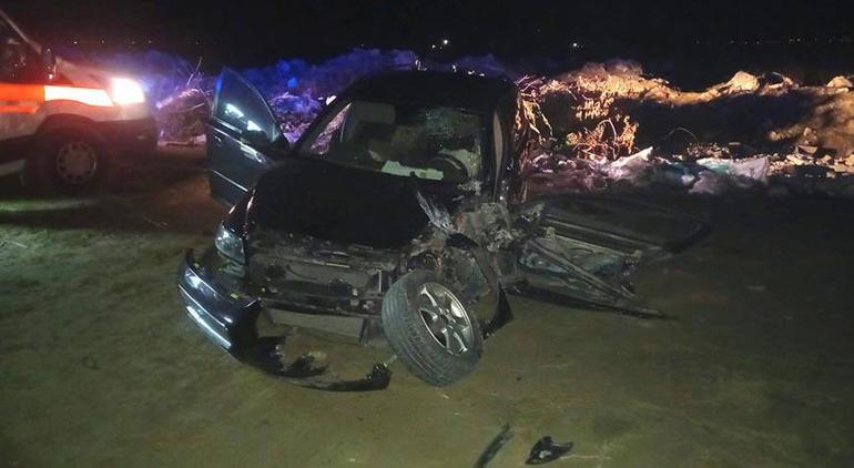 Manisa'da feci kaza! Minibüs ile otomobil çarpıştı: 5 yaralı var