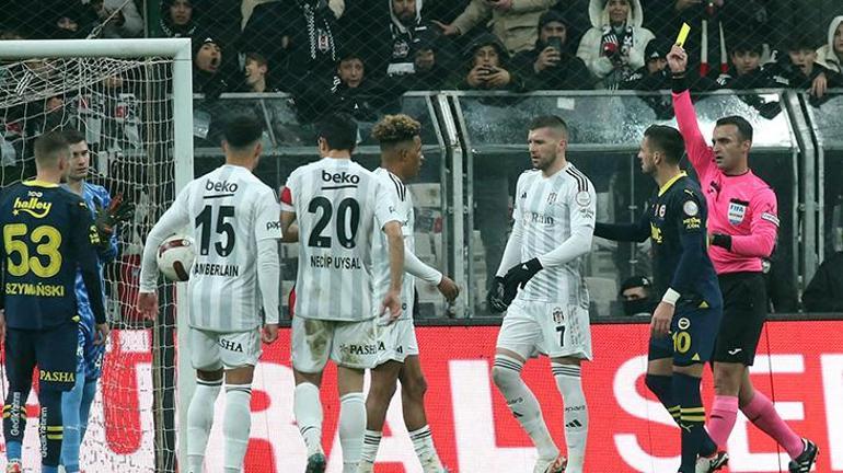 Beşiktaş-Fenerbahçe derbisinde gerilim! Penaltı kararı sonrası ortalık karıştı