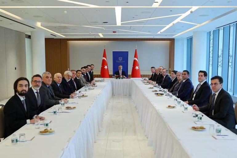 Bakan Fidan, Türk-Amerikan Ulusal Yönlendirme Komitesi heyetini kabul etti
