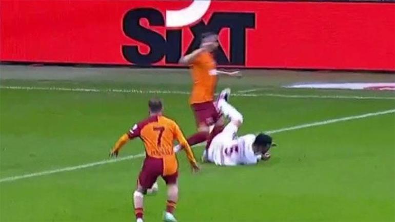 Galatasaray maçında tartışma yaratan pozisyon! Eski hakemler açıkladı: Penaltı verilmeliydi