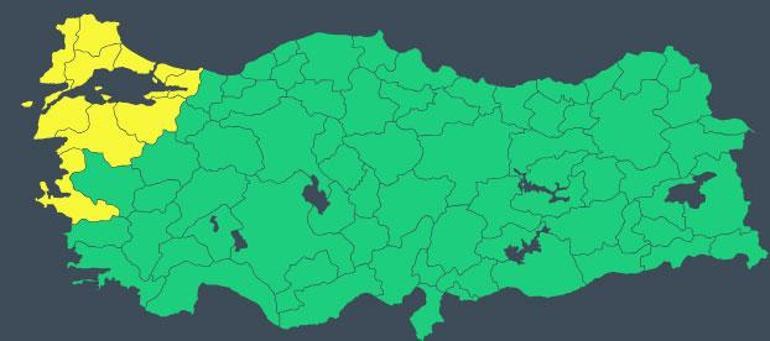 Son dakika... Meteoroloji İstanbul dahil 10 kent için alarm verdi! Fırtına, sağanak, kar