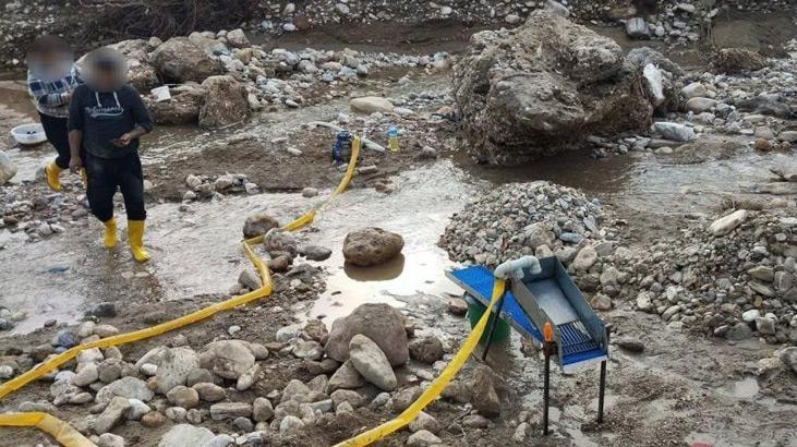 Aydın’da ‘altın’ operasyonu! Kurdukları düzenek jandarmayı harekete geçirdi