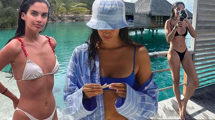 Victoria’s Secret Meleği, Bora Bora’da! Fit haliyle göz kamaştırdı