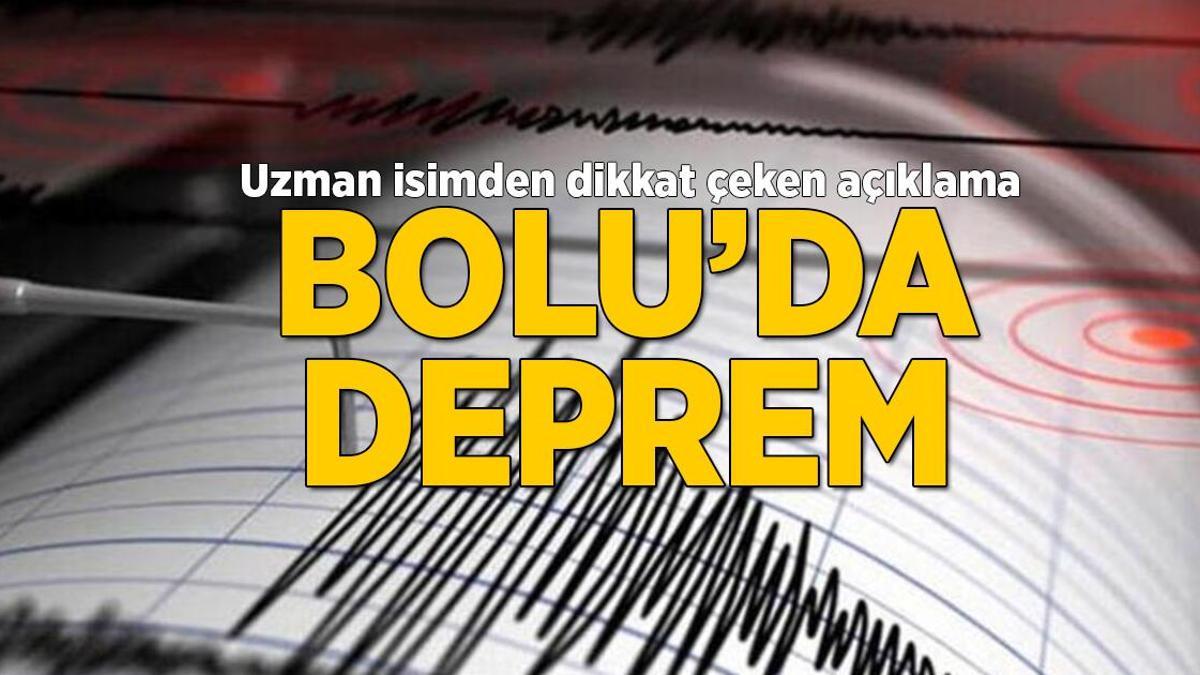 AFAD duyurdu! Bolu’da 4.2 büyüklüğünde deprem