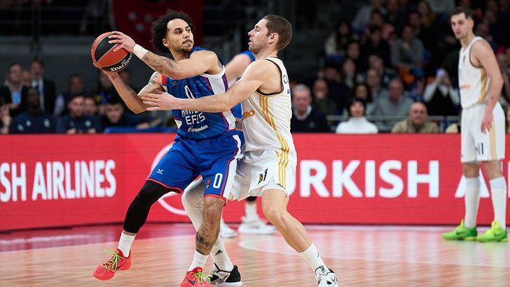 EuroLeague’deki tarihi maçta kazanan Real Madrid! Anadolu Efes, 4’üncü uzatmada yıkıldı