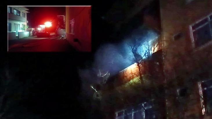 Evinden çıktıktan dakikalar sonra oldu! Hemen itfaliye ekiplerine haber verdi