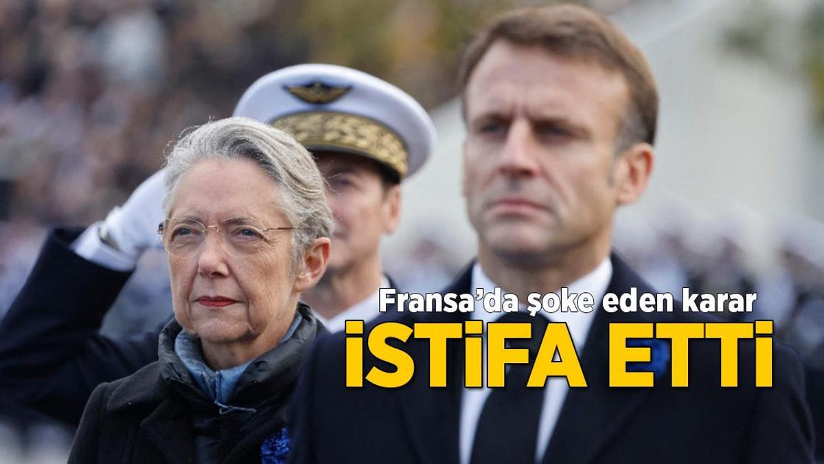 Son dakika… Fransa Başbakanı istifa etti