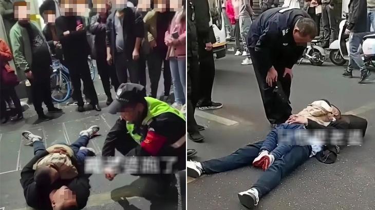 Karısı başkası için terk etti, yolun ortasına kapanıp göz yaşlarına boğuldu!