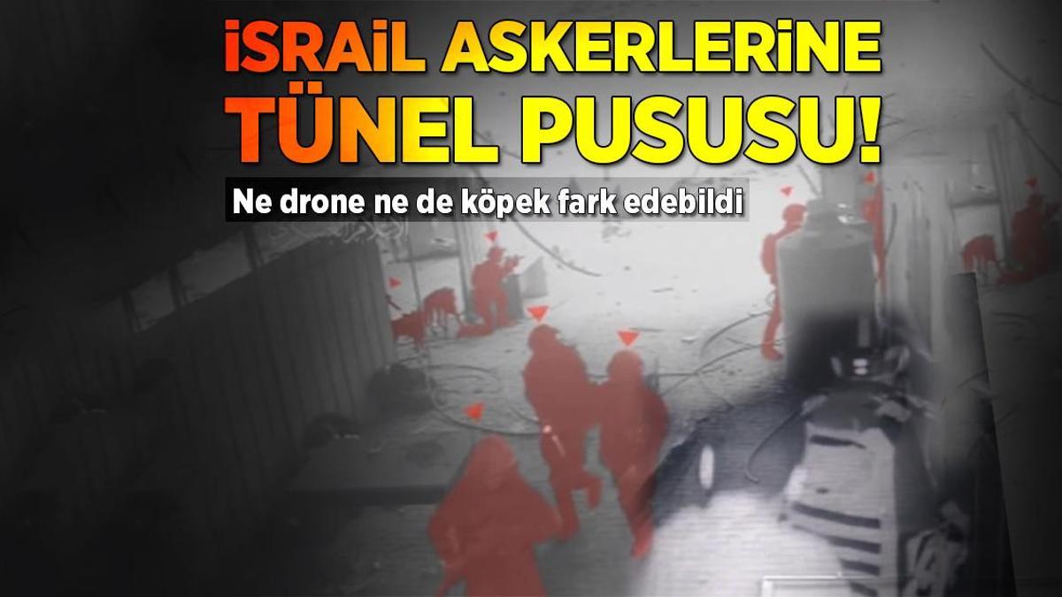 Gazze’deki savaşta son dakika… İsrail askerlerine tünel pususu! Ne köpek ne de drone fark edebildi