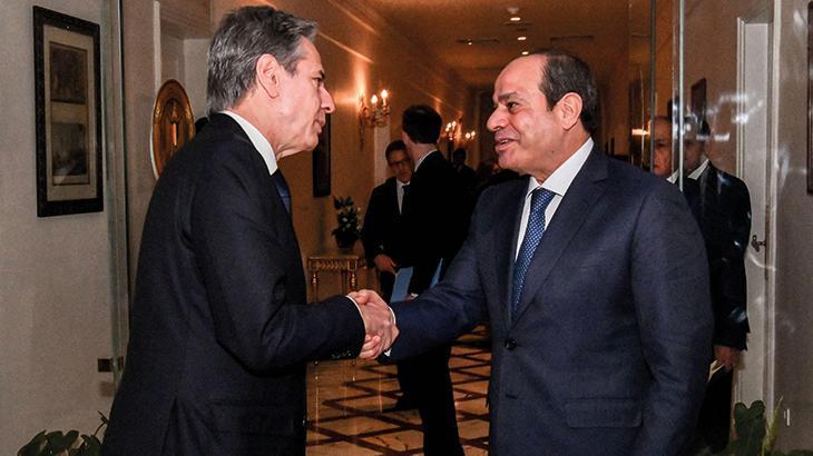 Antony Blinken, Mısır Cumhurbaşkanı es-Sisi ile görüştü