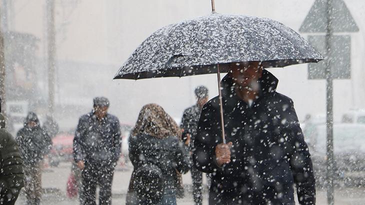 Çok sayıda il için kar alarmı! Meteoroloji yeni raporu yayınladı ve uyardı