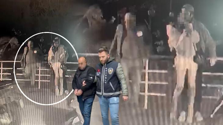 Birlikte eğlenen sevgillilere büyük şok! Önce çiftin hareketlerini izledi