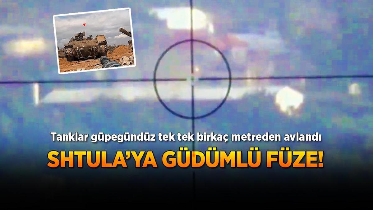 Gazze’deki savaşta son dakika… İsrail tankları tek tek avlandı, toplanan askerler güdümlü füzeyle vuruldu!