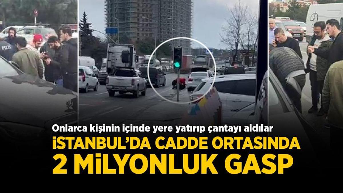Esenyurt’ta en işlek caddede 2 milyonluk gasp