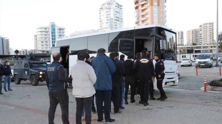 Mersin’de yakalanan 5 DEAŞ’lı ile 1 PKK’lı tutuklandı