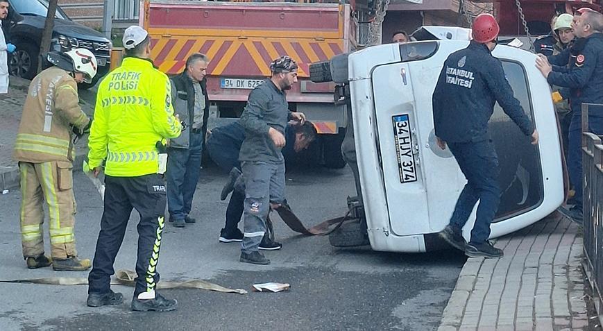 Sultangazi’de freni boşalan minibüs 13 yaşındaki çocuğun ölümüne sebep oldu