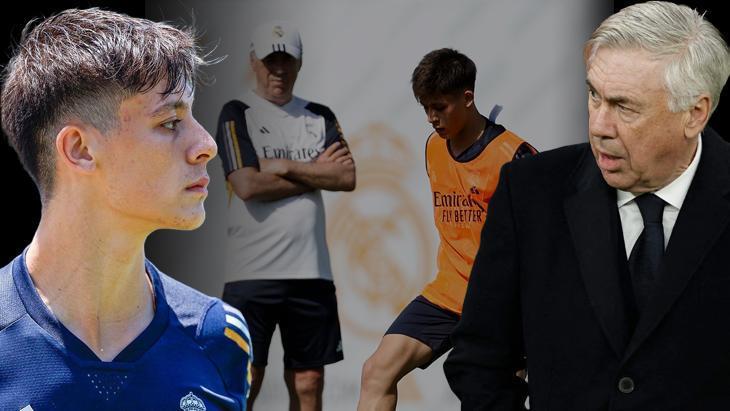 Real Madrid’de Ancelotti, Arda Güler için 2 kez antrenmanı durdurdu!