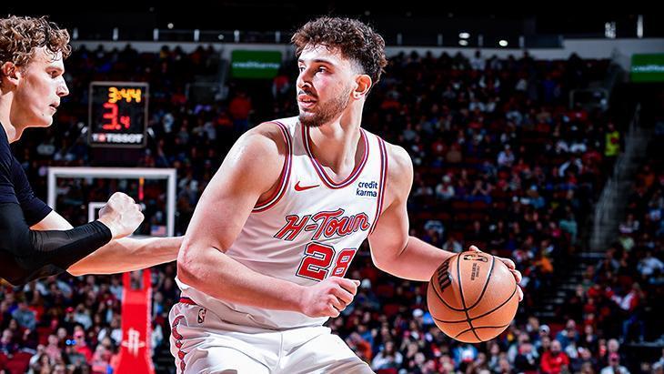 NBA’de Alperen Şengün alev aldı, rekorunu yeniledi!