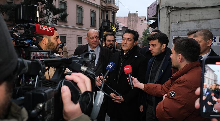 İYİ Parti İBB Başkan Adayı Kavuncu’dan Beyoğlu’na ziyaret