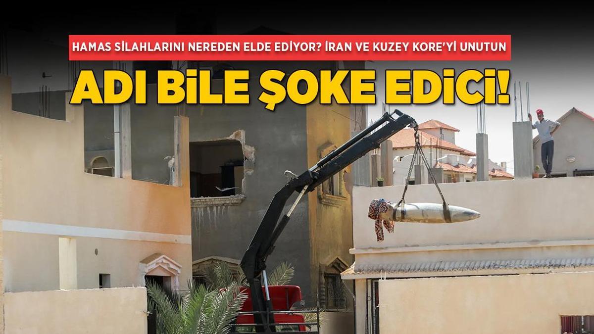 Hamas silahlarını nereden elde ediyor? İran ve Kuzey Kore’yi unutun, şoke edici ülkeyi duyurdular
