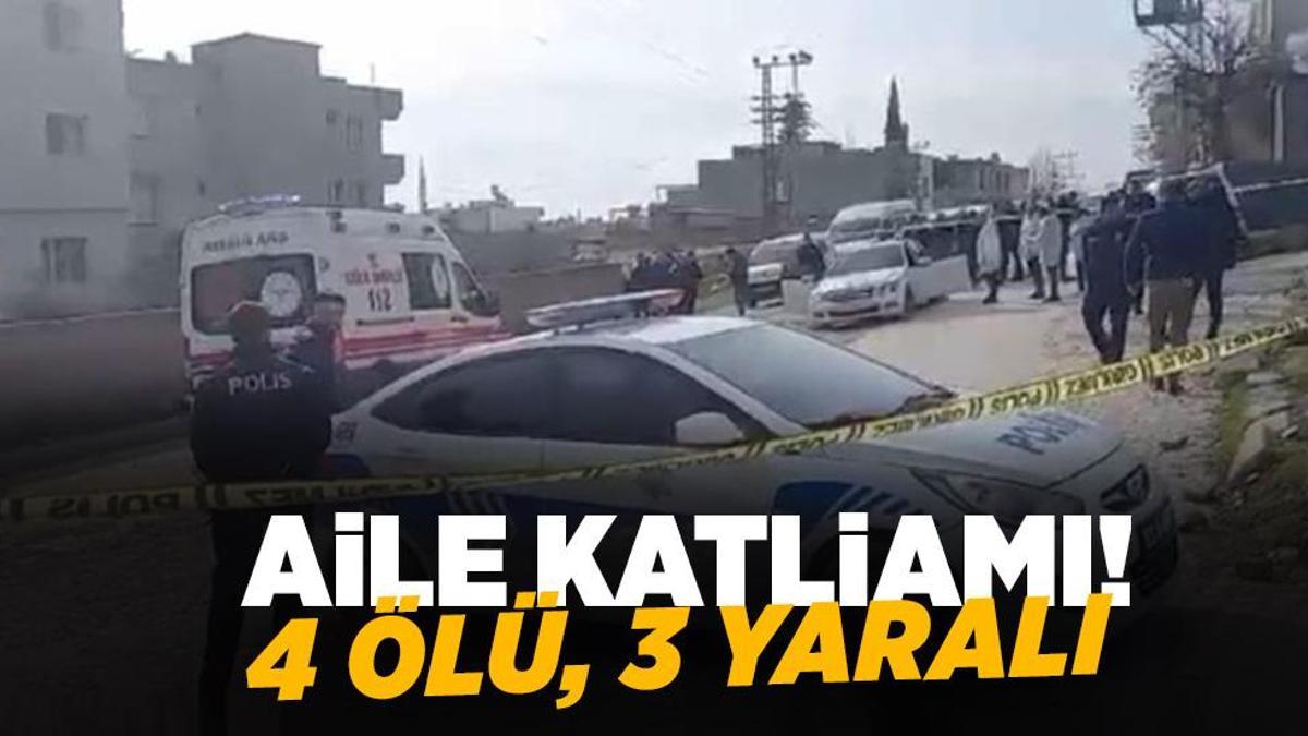 Son dakika… Gaziantep’te aile katliamı! Damat kurşun yağdırdı: 4 ölü, 3 yaralı