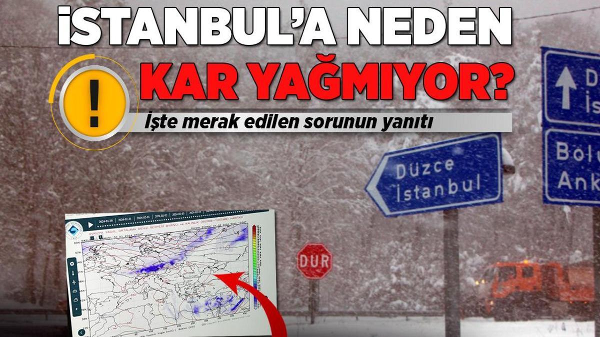 İstanbul’a neden kar yağmıyor? İşte merak edilen sorunun yanıtı