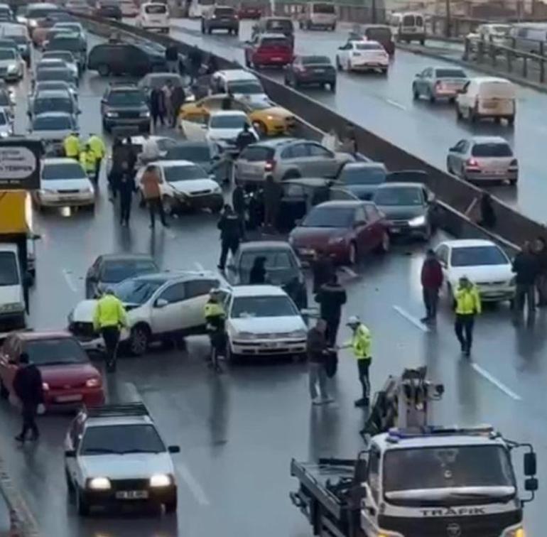 Ankara'da 26 aracın karıştığı zincirleme kaza! İnceleme başlatıldı
