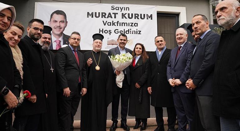 Murat Kurum Beyoğlu'nda esnafı ziyaret etti