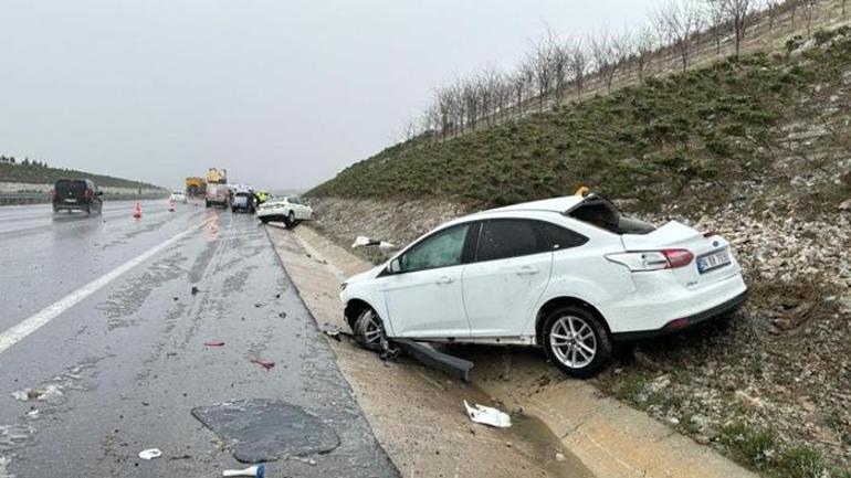 7 aracın karıştığı zincirleme kaza! 1 kişi hayatını kaybetti