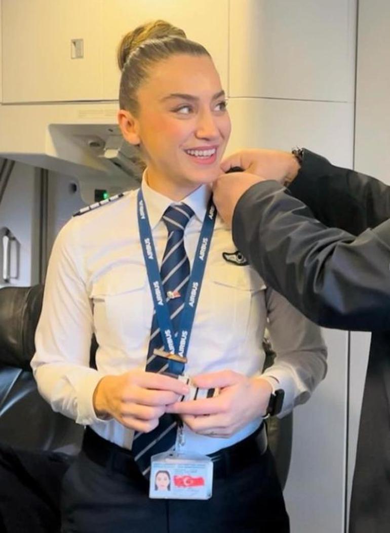 Sabri Sarıoğlu'nun eşi Yağmur Sarıoğlu kaptan pilotluğa terfi etti!