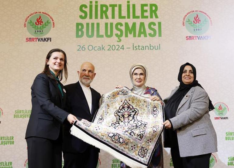 Emine Erdoğan İstanbul'da Siirtli kadınlarla buluştu