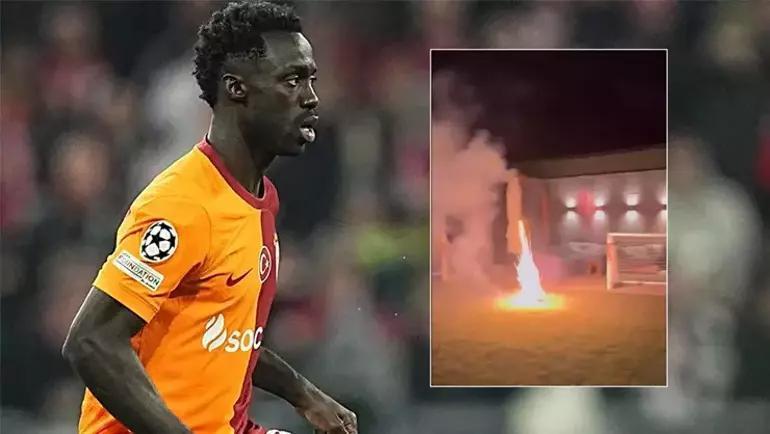 Galatasaray'da Davinson Sanchez'in yılbaşı kutlaması korkuttu! Akıllara Omar Elabdellaoui geldi
