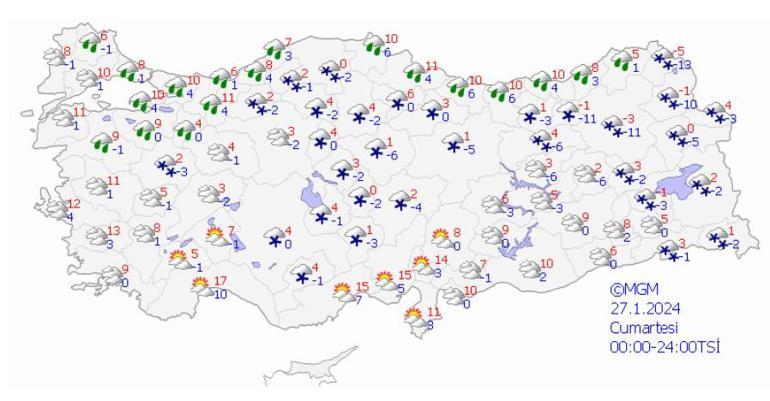 Meteoroloji tek tek saydı: Buzlanma, don ve çığa dikkat! 10 ile kar uyarısı