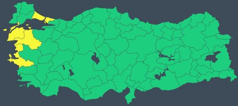 Son dakika… Meteoroloji saat verdi! İstanbul dahil: Kar ve sağanak alarmı