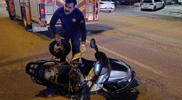 Mardin'de feci kaza! Cipin çarptığı motosikletli genç hayatını kaybetti