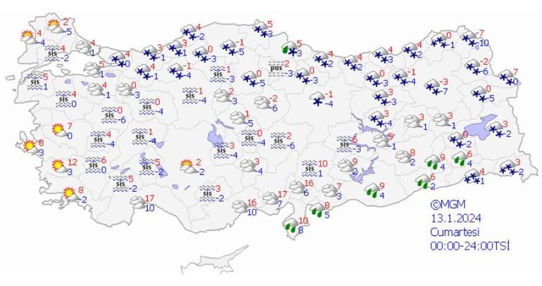 Çok sayıda il için kar alarmı! Meteoroloji yeni raporu yayınladı ve uyardı